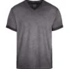 BOMBOOGIE A Manica Corta Con Scollo A VT-Shirt BasicBlack Faded Uomo T-shirt E Polo BO622O00Z-Q11