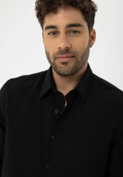 Long SleeveCamiciaBlack Uomo Camicie D4H22D019-Q11 -Vendite Jones a1046ad2d42a4e738016b9398d1b3388