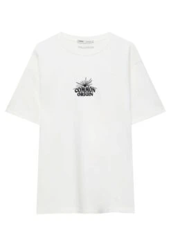 PULL & BEAR PlushT-Shirt BasicWhite Uomo T-shirt E Polo PUC22O1NX-A11 -Vendite Jones a2f34761fb574c78939649ec015e9c66