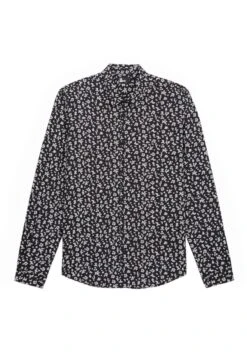 THE KOOPLES Fluide À Manches Longues - Camicia - Black