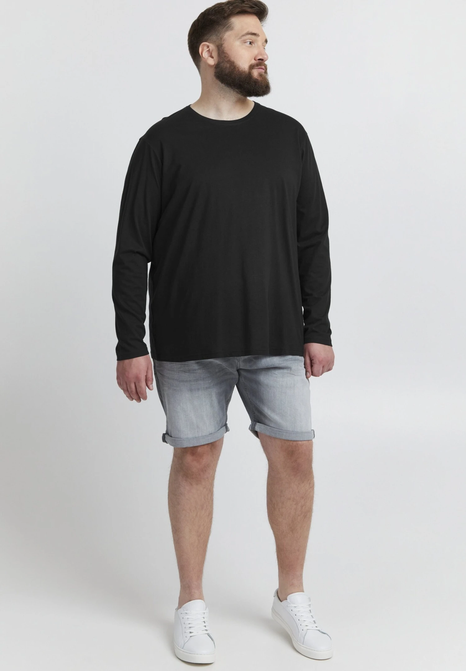 Solid Sdbedon Bt - Maglietta A Manica Lunga - Black 2 Solid Sdbedon Bt - Maglietta A Manica Lunga - Black - immagine 2