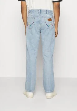 Wrangler Unisex - Jeans A Sigaretta - Light Blue -Vendite Jones a768577a6a52476286aa9e52ced7910e