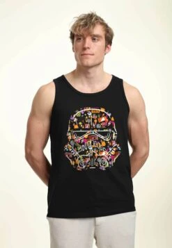 Star Wars Last Jedi Candy Trooper Face- Top - Black -Vendite Jones a9f686126c9c4454aeab8c77e8c8b21b