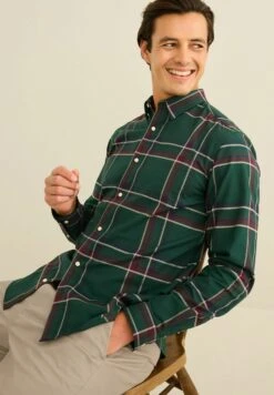 Next Check Long Sleeve Stretch OxfordCamiciaGreen Uomo Camicie NX322D1S3-M11 12 Next Check Long Sleeve Stretch OxfordCamiciaGreen Uomo Camicie NX322D1S3-M11 -Vendite Jones ad6bf5f8d41a462895deb60708281d0c