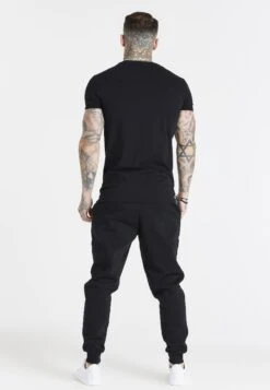 SikSilk Essential CuffedPantaloni SportiviBlack Uomo Pantaloni Sportivi E Joggers SIF22E0FW-Q11 -Vendite Jones ae92867ceccb43a480478c63d39ed60e