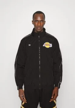 NEW ERA Lakers Track JacketGiacca SportivaBlack Uomo Pantaloni Sportivi E Joggers NE342F047-Q11