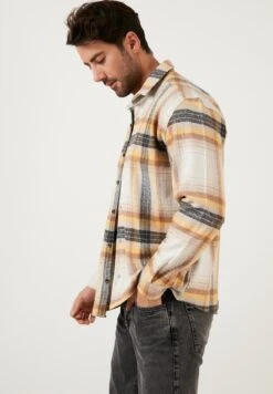 Regular Fit - Camicia - Mustard -Vendite Jones af4742245816438dab8a013a6cd9b539