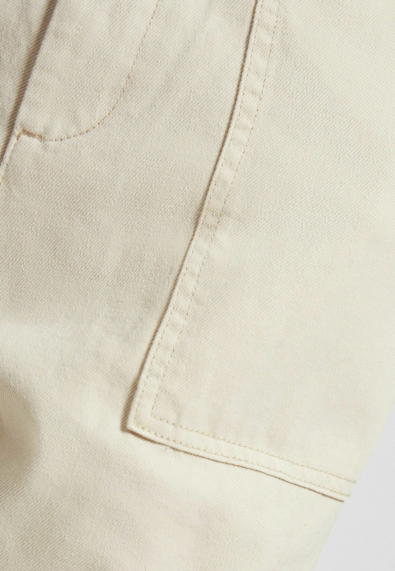 BERSHKA Cargo Straight - Pantaloni - Beige 6 BERSHKA Cargo Straight - Pantaloni - Beige - immagine 6