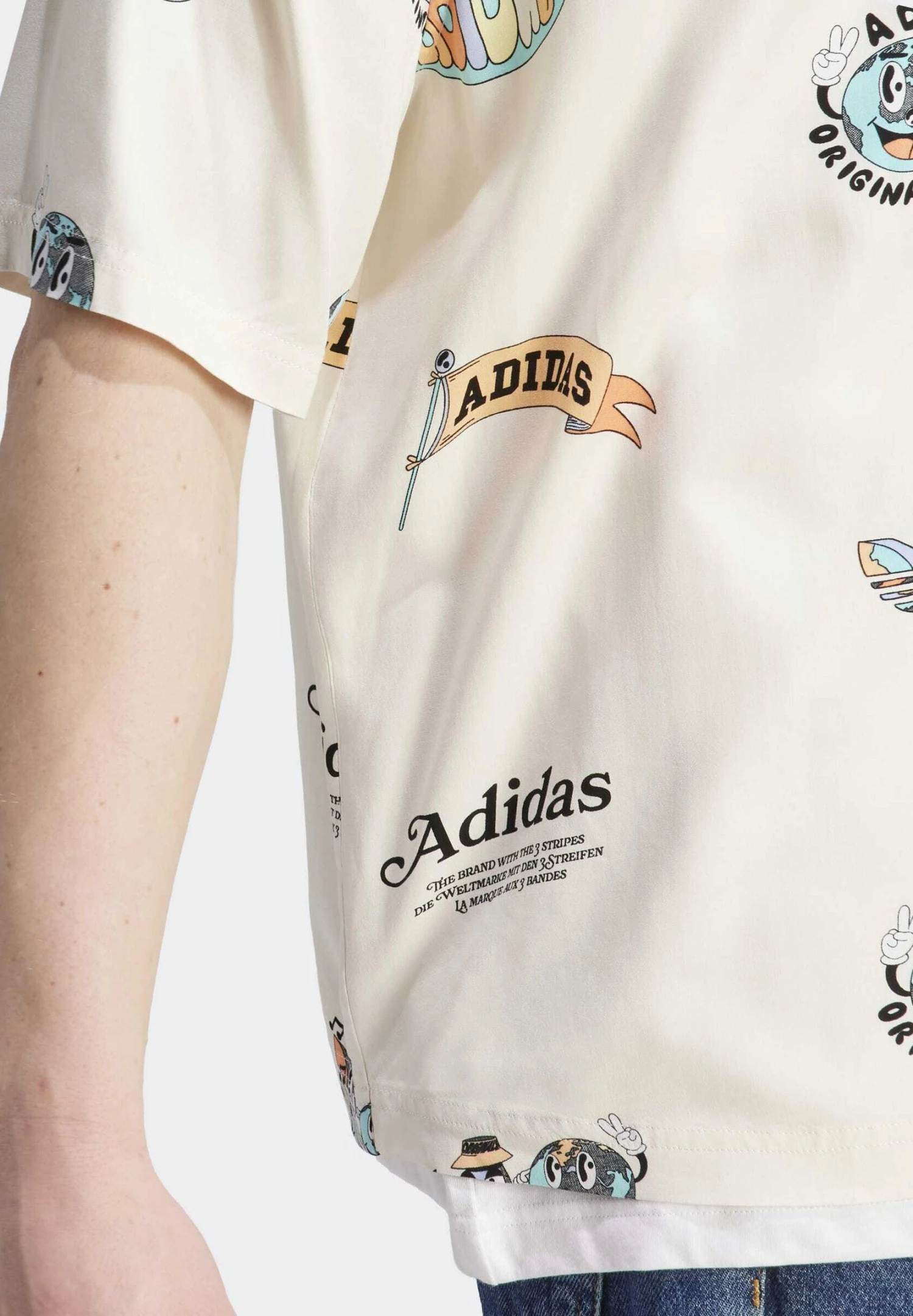 Adidas Originals ResortCamiciaWhite Uomo Camicie AD122D0AG-A11 4 Adidas Originals ResortCamiciaWhite Uomo Camicie AD122D0AG-A11 - immagine 4