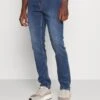 Solid Sdtulio Joy Hybrid 21105840Jeans A SigarettaMiddle Blue Denim Uomo Jeans SO422G04B-K12