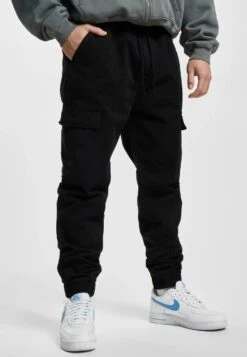 DEF Pantaloni Cargo - Black