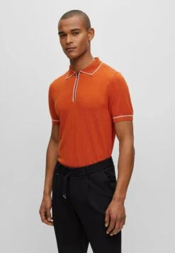 Boss OleonardoPoloDark Orange One Uomo T-shirt E Polo BB122Q0J7-H11