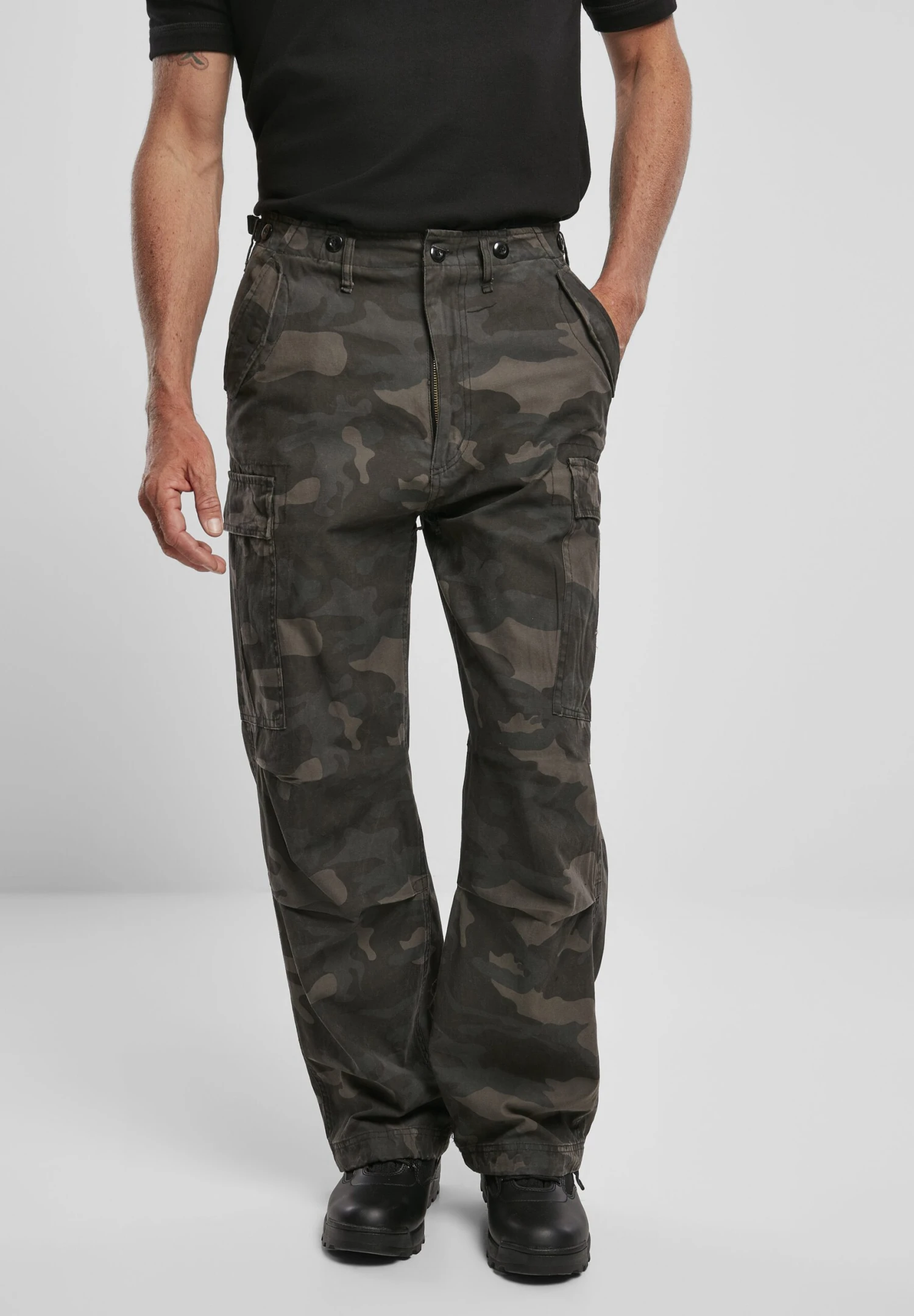 Brandit VintagePantaloni CargoBlack Uomo Pantaloni BRM22E000-C11 6 Brandit VintagePantaloni CargoBlack Uomo Pantaloni BRM22E000-C11 - immagine 6