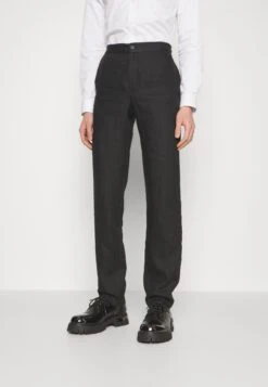 Linen Pants- Pantaloni - Black