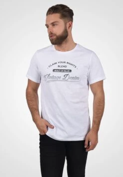 Blend PilloT-Shirt Con StampaBright White Uomo T-shirt E Polo BL522O099-A11