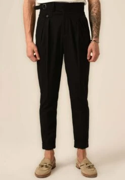 High WaistPantaloniBlack Uomo Pantaloni AI722E006-Q11