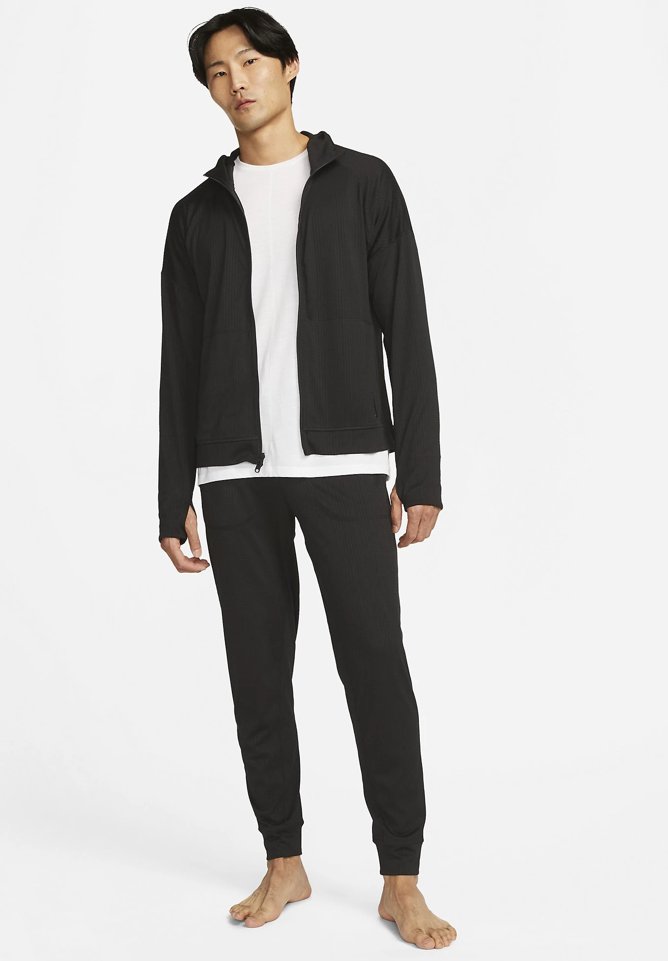 Nike Performance M Ny Df Stmt Jrsy FzGiacca SportivaBlack/Black Uomo Pantaloni Sportivi E Joggers N1242G16Z-Q11 2 Nike Performance M Ny Df Stmt Jrsy FzGiacca SportivaBlack/Black Uomo Pantaloni Sportivi E Joggers N1242G16Z-Q11 - immagine 2