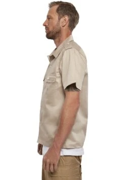 Brandit Herren Us Hemd- Camicia - Grey -Vendite Jones de94dc8ef0ae4bce90ceaf93ffaebb94