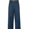 MSGM Con Logo - Pantaloni - Blu Navy