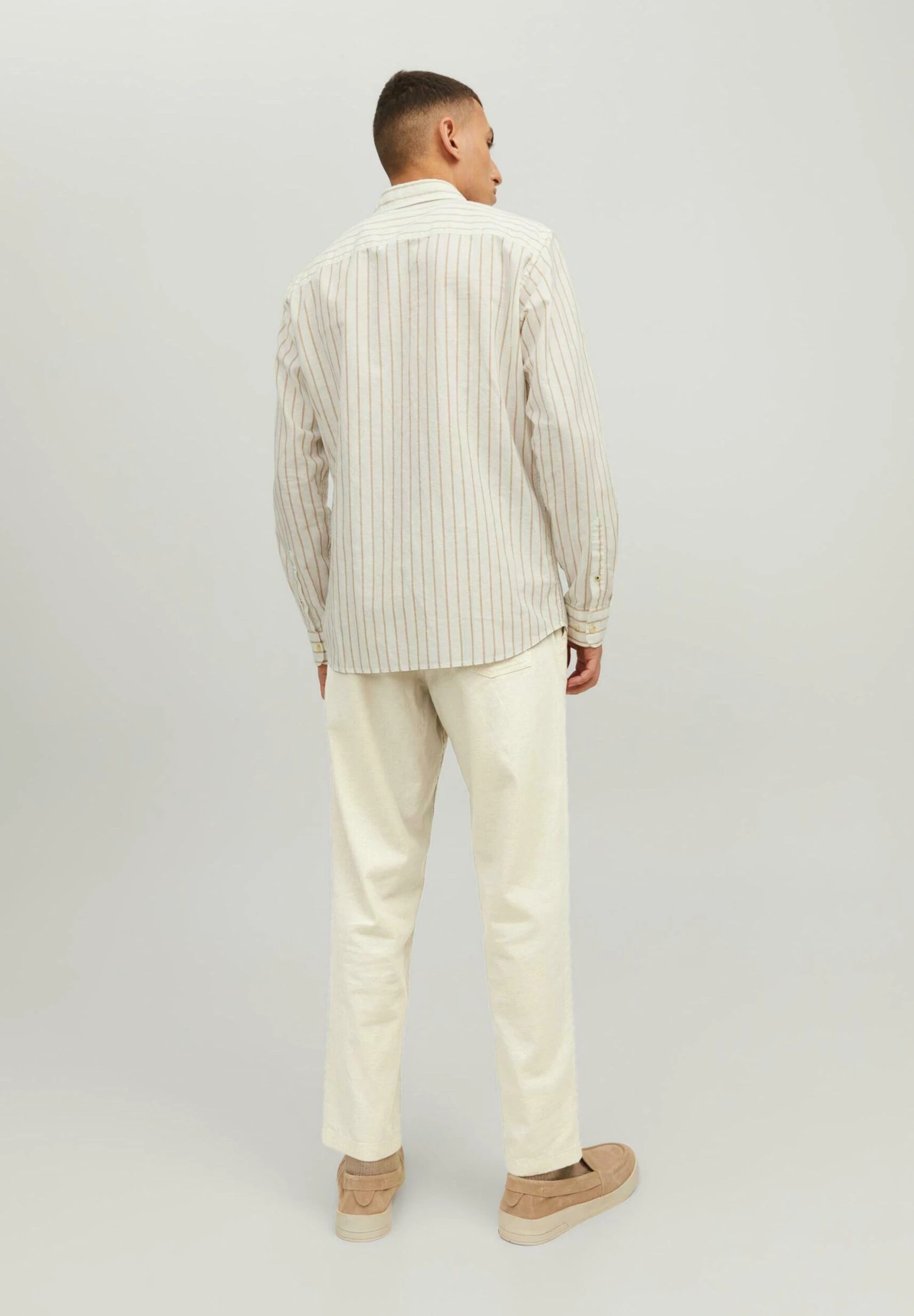 Jack & Jones Jpstace JjbreezePantaloni SportiviMoonbeam Uomo Pantaloni Sportivi E Joggers JA221A008-A11 3 Jack & Jones Jpstace JjbreezePantaloni SportiviMoonbeam Uomo Pantaloni Sportivi E Joggers JA221A008-A11 - immagine 3