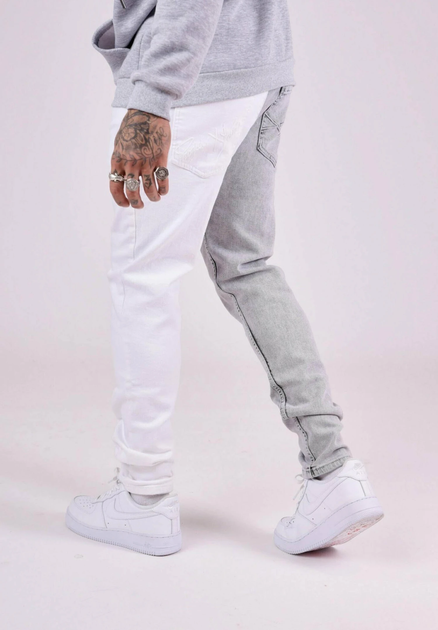 Jeans A SigarettaGris Clair Uomo Jeans PRK22G00Y-C11 3 Jeans A SigarettaGris Clair Uomo Jeans PRK22G00Y-C11 - immagine 3