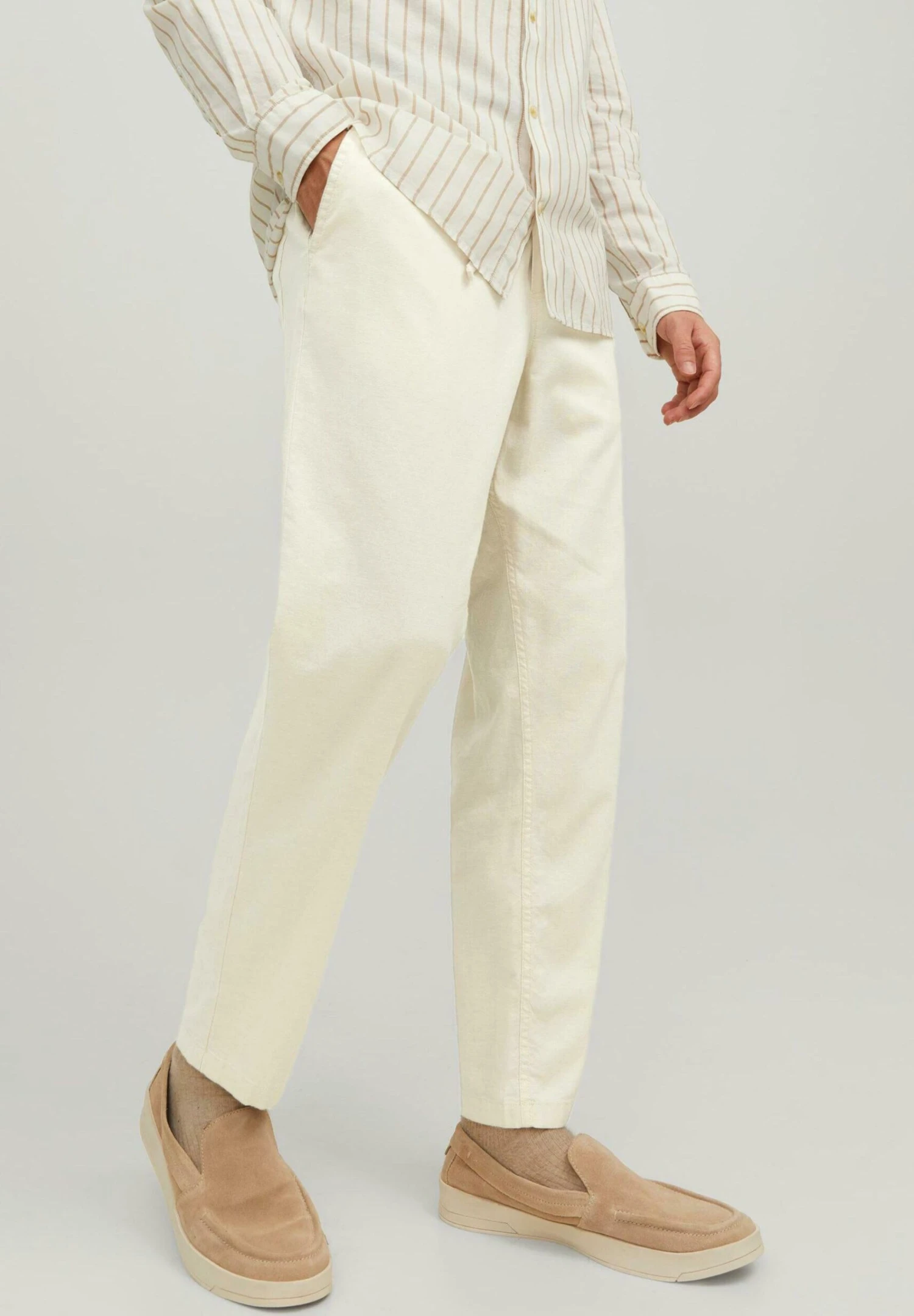 Jack & Jones Jpstace JjbreezePantaloni SportiviMoonbeam Uomo Pantaloni Sportivi E Joggers JA221A008-A11 1 Jack & Jones Jpstace JjbreezePantaloni SportiviMoonbeam Uomo Pantaloni Sportivi E Joggers JA221A008-A11