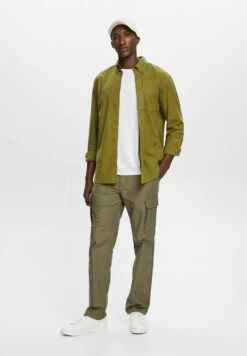 ESPRIT Camicia - Olive -Vendite Jones f0276d0a82e24af89a9138afd1550597