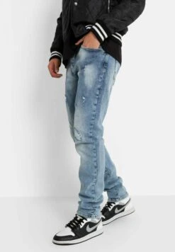 SIXTH JUNE DelavedJeans A SigarettaLight Blue Uomo Jeans SIB22G01Q-K11 -Vendite Jones f2d215a42a814fce91c3b07a9267c862